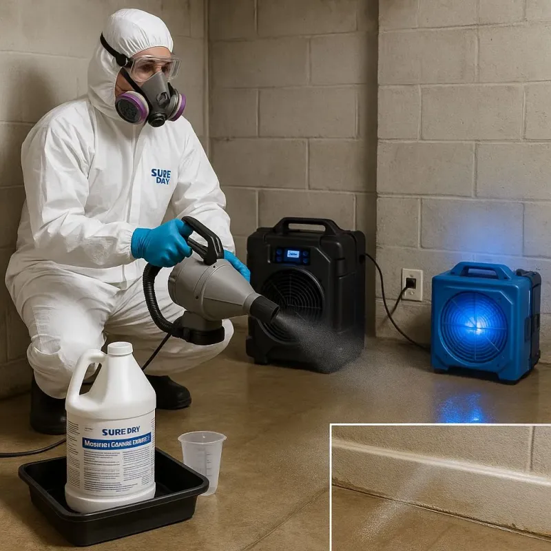 Sanitization and Odor Removal process in Grantville, GA